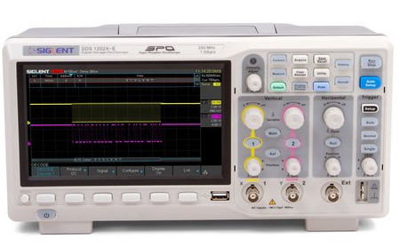 Фосфорний цифровий осцилограф SIGLENT SDS1202X